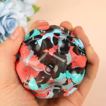 Мяч с отверстием, мягкий, прыгучий, противопадающий, в форме луны, пористый, прыгучий, детский, игрушечный мяч для помещений A3