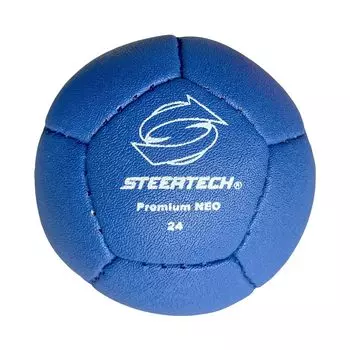 Мяч Steertech Boccia Premium 275 г, жесткость, мягкий, СИНИЙ [Premium NEO] синий