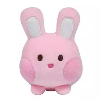 Мяч-стресс Mochi Town Candy Rabbit, 105 мм, Роза, Популярные игрушки для корейских детей