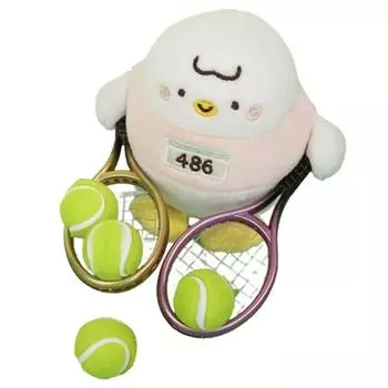 Мяч-стресс Mochi Town Running Duck, 80 мм, абрикос Оданги, популярные игрушки для корейских детей