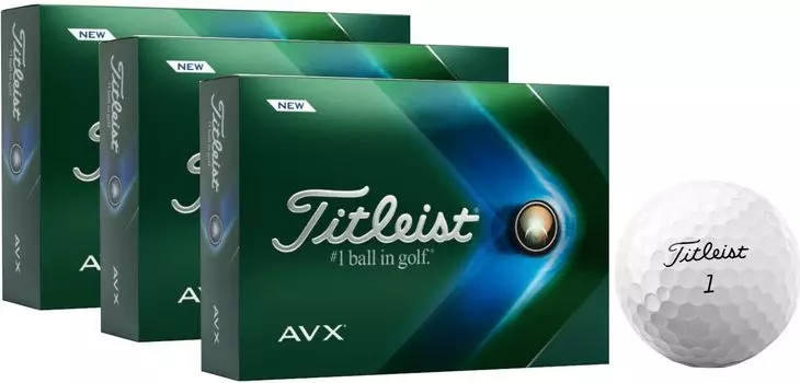 Мячи для гольфа 2022 модель AVX AVX японский оригинальный продукт белый с бонусом [3 дюжины]