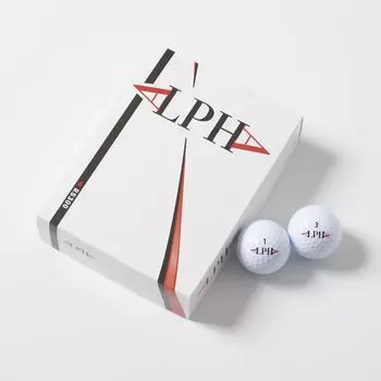 Мячи для гольфа ALPHA 1 дюжина подлинный продукт (12 шт.) =300 рупий= (Лунный белый)