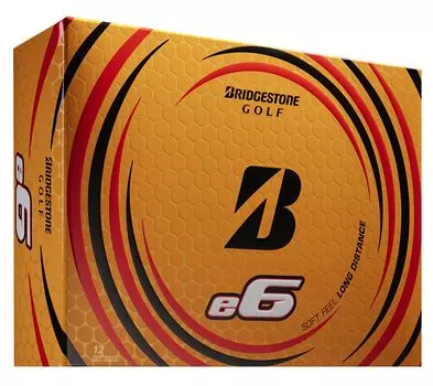 Мячи для гольфа Bridgestone 2021 e6 белые (1 дюжина) белый