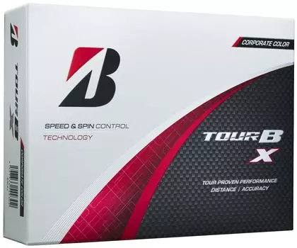 Мячи для гольфа Bridgestone GOLF TOUR BX 2024 модель корпоративный цвет 1 дюжина [12 штук]