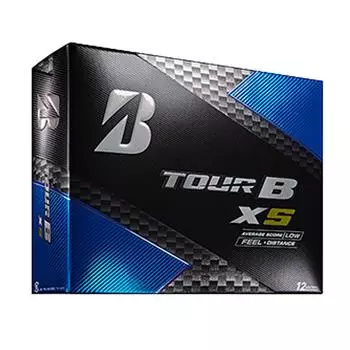 Мячи для гольфа Bridgestone Golf Tour B XS, белые, размер L (1 дюжина) белый