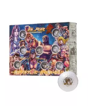 Мячи для гольфа BRIDGESTONE Hokuto no JGR Ai 2021 Модель 8 мячей Перламутрово-белыйПерламутрово-розовый