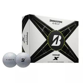 Мячи для гольфа Bridgestone Tour B 2024 1 дюжина 12 мячей МЯЧ ДЛЯ ГОЛЬФА BRIDGESTONE TOUR B белый