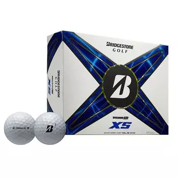 Мячи для гольфа Bridgestone Tour B 2024 1 дюжина 12 мячей МЯЧ ДЛЯ ГОЛЬФА BRIDGESTONE TOUR B белый
