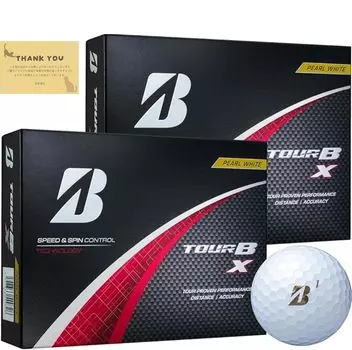 Мячи для гольфа Bridgestone TOUR BX WHITE Pearl White Tour B (B4GXJ
