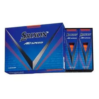 Мячи для гольфа Dunlop SRIXON AD SPEED3 2024 Модель 1 дюжина (12 шт.) Страсть Апельсина