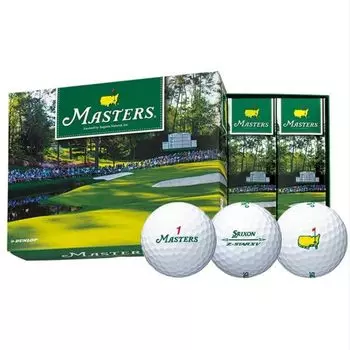 Мячи для гольфа Dunlop SRIXON XV Masters 2023 Модель 1 дюжина Белые Z-STAR (12 шт.) белый