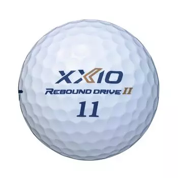 Мячи для гольфа Dunlop XXIO REBOUND DRIVE2 2023 года, модель Half Dozen, белые (6 шт.)