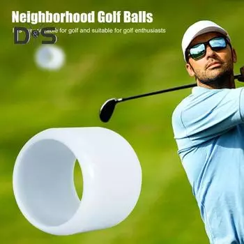 Мячи для гольфа Full Swing Limited Flight, тренировочные мини-мячи для гольфа, пластиковое вспомогательное средство для тренировок в помещении и на открытом воздухе белый