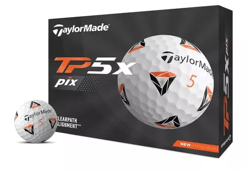 Мячи для гольфа TaylorMade 2021 TP5x Pix белые [KONGZEE] 2.0