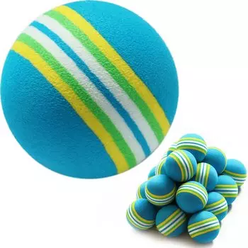 Мячи для гольфа тренировочные синие 20 штук SEAVER GOLF