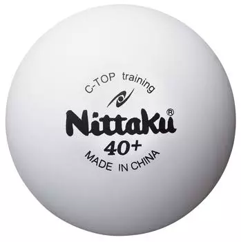 Мячи для настольного тенниса Nittaku для тренировок C Top Training Balls 10 Dozen (120 штук) НБ-1466 белый