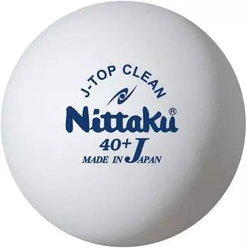 Мячи для настольного тенниса Nittaku J Top Clean Training Balls 5 дюжин NB1743 белый