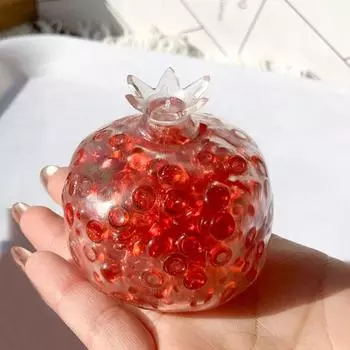 Мячи для снятия стресса для рук ручной работы, сжимаемая игрушка для снятия беспокойства, эргономичные тренажеры для рук разноцветный