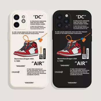 Мягкая анимация, модный милый телефон для Iphone Mini Max X 6 14 7 13 8 Pro XR 6s 11 Plus XS 12, прямой мягкий силиконовый силиконовый чехол из ТПУ Iphone 13pro чёрный