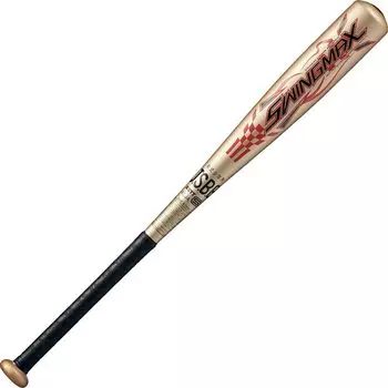 Мягкая бейсбольная бита ZETT Swing Max Metal 72 см 410 г Шампанское Золото BAT75472 (Супер Дюралюминий) (8201)