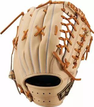 Мягкая бейсбольная перчатка ZETT Neo Status VL Series для левой руки, пастельно-коричневая x дубово-коричневая BRGB31417N (Перчатка) Аутфилдеры, Бросальщики, (3236)