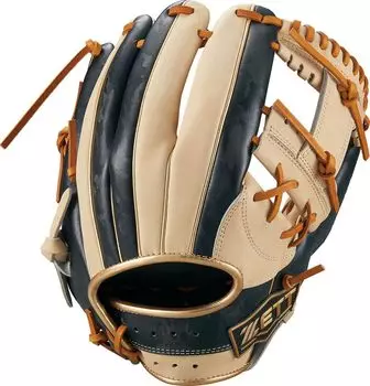 Мягкая бейсбольная перчатка ZETT Neo Status VL Second Short Pastel Right Pitch BRGB31240 (Перчатка) Б/Черный