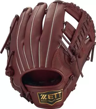 Мягкая бейсбольная перчатка ZETT Soft Steer для броска левой рукой Bordeaux Brown 4 BRGB35360 (Перчатка) Всесторонний (4000)