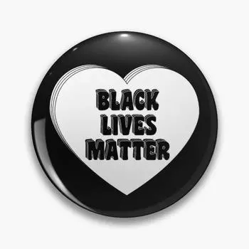 Мягкая булавка на пуговицах Black Lives Matter, ювелирный декор для одежды, забавная мультяшная креативная брошь на лацкан, модная женская шляпа, подарок для влюбленных