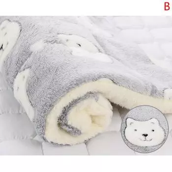 Мягкая флисовая подушка для кошек, диванная подушка для щенка, кровать для собаки, подушка для домашних животных, одеяло, товары для домашних животных