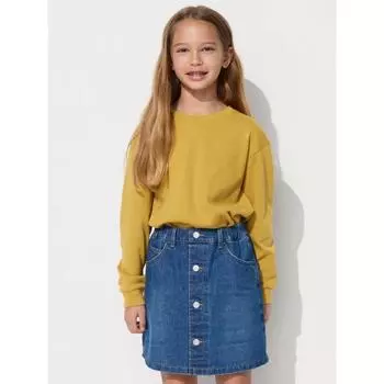 Мягкая футболка с круглым вырезом UNIQLO JAPAN