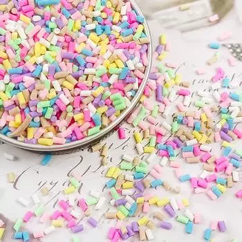 Мягкая глина Yaleduo, шоколадная шелковая крошка, клей для поделок, декоративная оболочка телефона 500g/pack