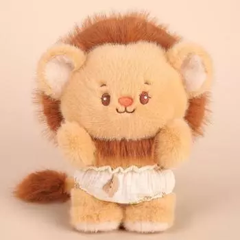 Мягкая хлопковая плюшевая игрушка Слон Лев, интерактивная, успокаивающая, подушка для обнимания, домашний декор Style A