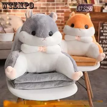 Мягкая и удобная подушка для спины, одеяло, подголовник, подушка для защиты от холода, поясная подушка, подушка для талии, соединенная подушка для обеденного перерыва 45*40cm