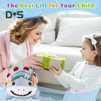 Мягкая игрушка акула, мягкая кукла, милая интерактивная плюшевая акула, рождественские подарки на день рождения для мальчиков и девочек, любителей акул 20cm