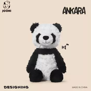 Мягкая игрушка «Панда» — ультрамягкая мягкая игрушка, подушка для сна и подарок на день рождения для детей Sitting height 28cm