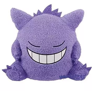 Мягкая игрушка Banpresto Relaxing Time Mechadeka Gengar размером 30 см прибл. фиолетовый
