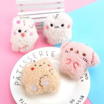 Мягкая игрушка бархатный брелок аксессуары для кошелька кошка плюшевая подвеска брелок куклы плюшевая кукла puppy