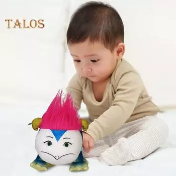 Мягкая игрушка-белка, подушка-хомяк, многофункциональный домашний декор, подарок в стиле аниме-фильма для всех возрастов фиолетовый