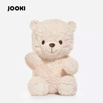 Плюшевый медведь - ультрамягкая мягкая игрушка, успокаивающий компаньон для сна и подарок на день рождения для детей 38cm