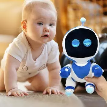 Мягкая игрушка-бот для любителей игр, мягкая кукла