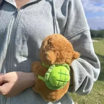 Мягкая игрушка-браслет «Капибара»: Кукла Furry Papa Circle Hug в подарок на день рождения 11