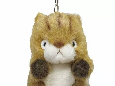 Мягкая игрушка-брелок в виде белки Takenoko Petit Forest Friends 68437