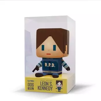 Мягкая игрушка CAPCOM VOXENATION 40th Resident Evil Leon Kennedy. Приблизительные В160 x Ш80 x Г80 мм. Изготовлена из полиэстера и хлопка.