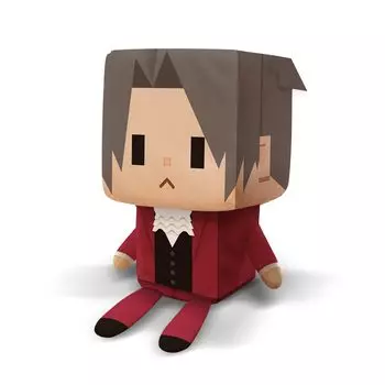Мягкая игрушка Capcom VOXENATION Gyakuten Saiban Mitsurugi Rei Samurai Приблизительные размеры: В160 x Ш80 x Г80 мм Изготовлена из хлопка и полиэстера,