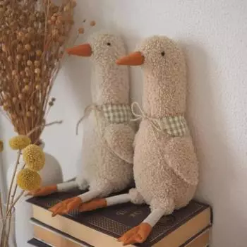 Мягкая игрушка цыпленок из мультфильма - Детская кукла-комфорт и домашний декор 35 cm