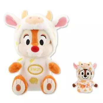 Мягкая игрушка Дейл Зодиак Disney Resort 2021 Новогодние товары Новогодний Год Быка Disney Goods Сувенир [Tokyo Limited]