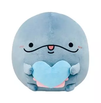 Мягкая игрушка «Дельфин» для родителей и детей. Мама-дельфин БОЛЬШАЯ. Большая мама-дельфин, прибл. 35 см.