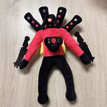 Мягкая игрушка-динамик Toilet Man Series King 30cm 110g