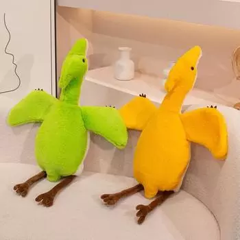 Мягкая игрушка динозавр, мягкая игрушка ручной работы, мягкая и пушистая игрушка динозавр, подушка для поддержки шеи для снятия физической усталости