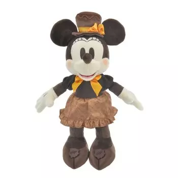 Мягкая игрушка Disney Minnie DISNEY VALENTINE Минни стильно одета в образе шляпы с шоколадом на Сладкой мягкой игрушке В40 x Ш27 x Г17 см. 2023. коричневый